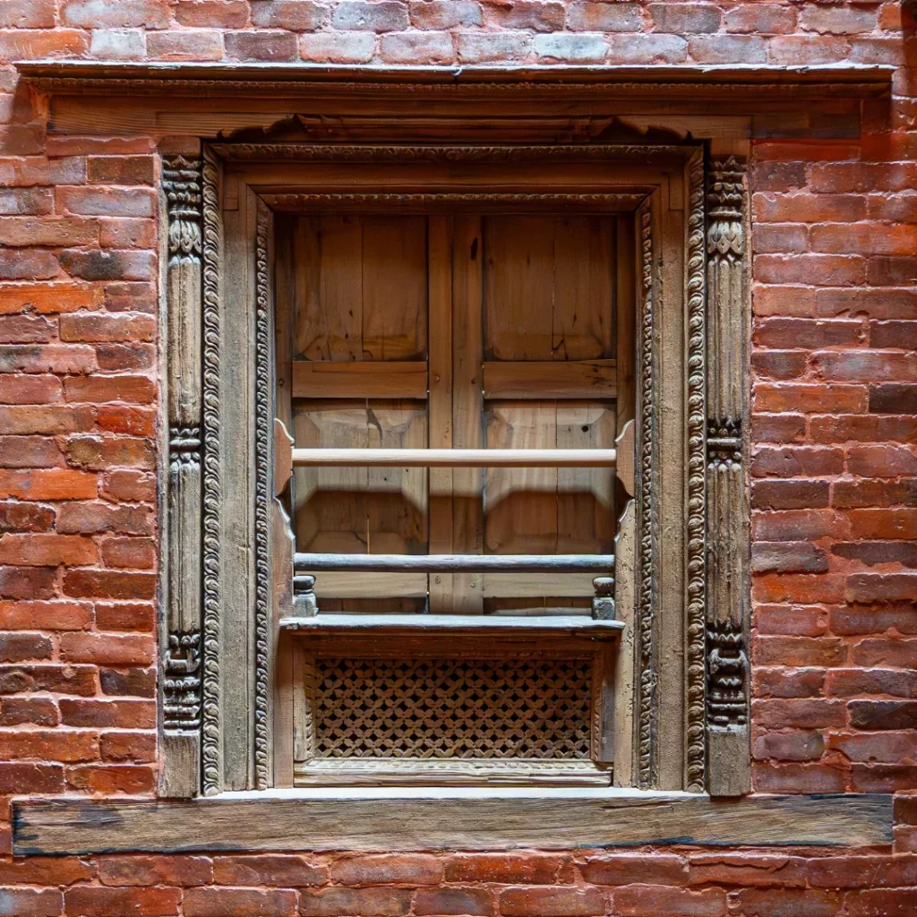 Old newari window